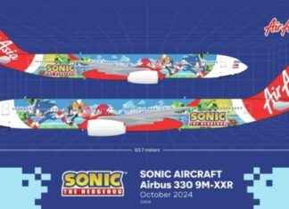 Sonic the Hedgehog AirAsia Plane Unveiled for Passengers news-22102024-161436